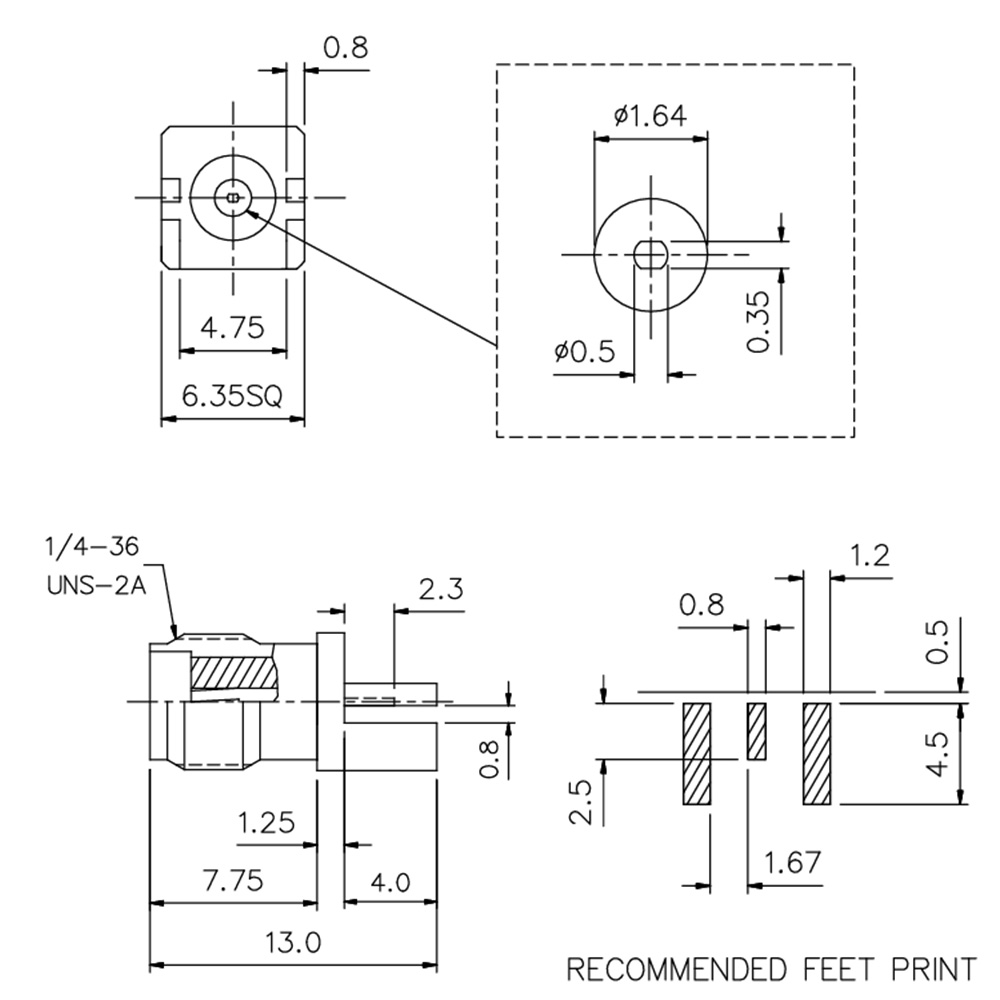 HS-SMAF Edge Type For 0.8 PCB Connector (18G)_L13_Web2
